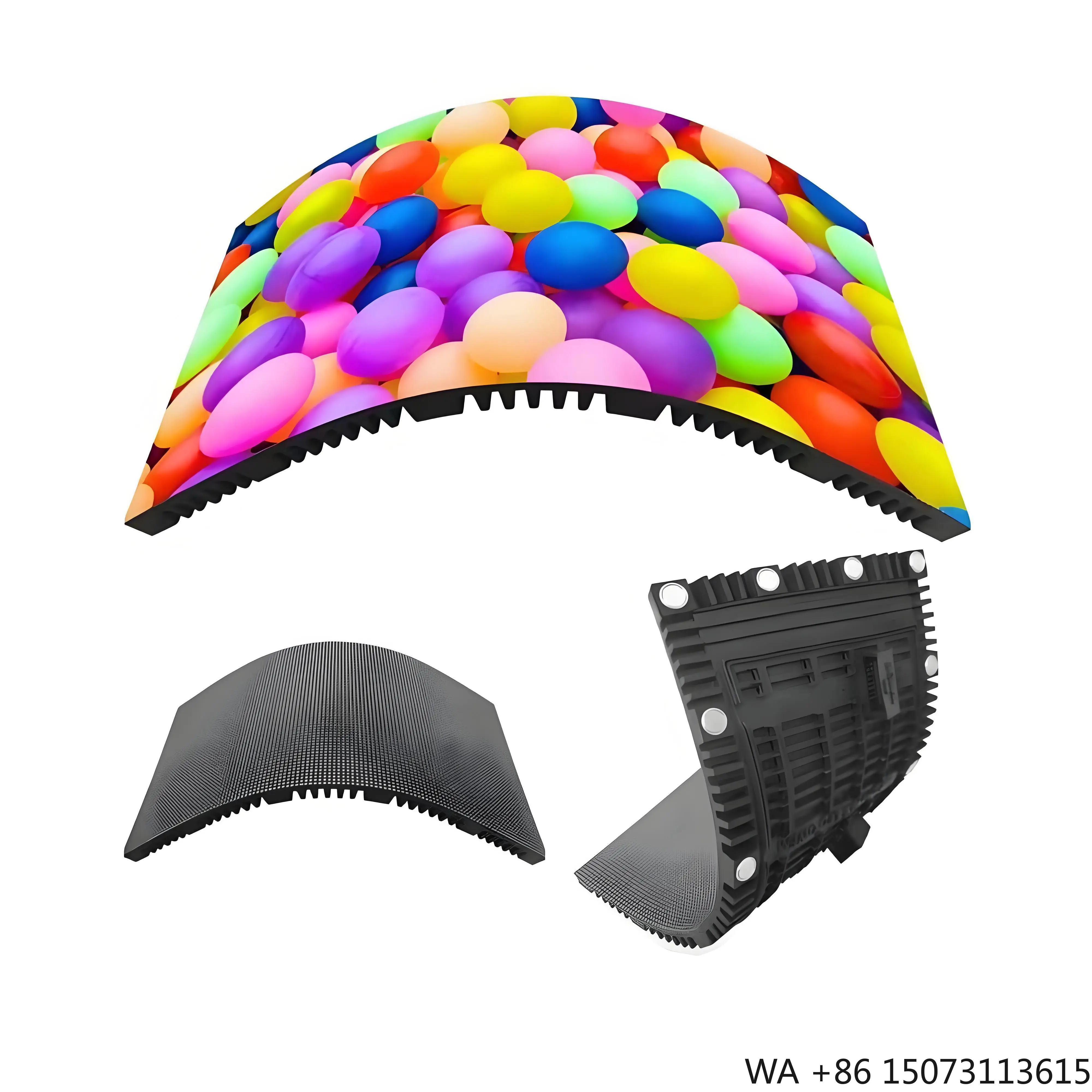 Внутренний светодиодный кольцевой экран P1.86 — круглая гибкая видеостеночная панель для суперстуров
Внутренний светодиодный кольцевой экран P1.86 — круглая гибкая видеостеночная панель для суперстуров