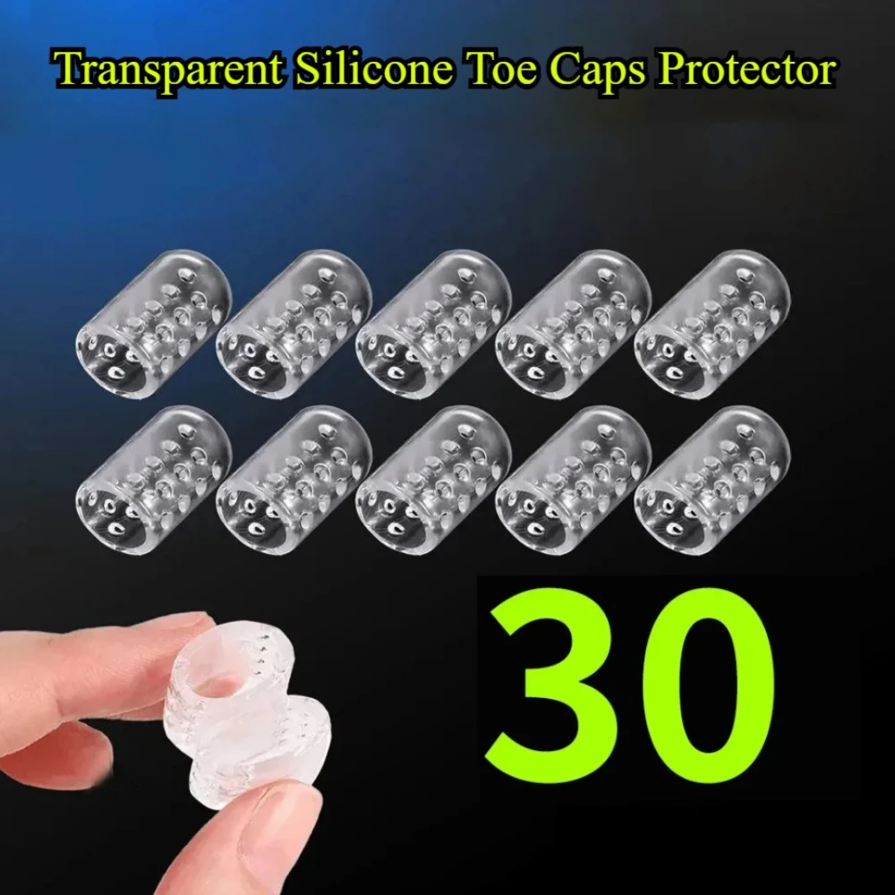 30Pcs/Set Silicone Toe Separators Anti-Friction Breathable Toe Caps Cover Protectors Bunion Corrector Foot Pedicure Care Tools
30Pcs/Set Silicone Toe Separators Anti-Friction Breathable Toe Caps Cover Protectors Bunion Corrector Foot Pedicure Care Tools