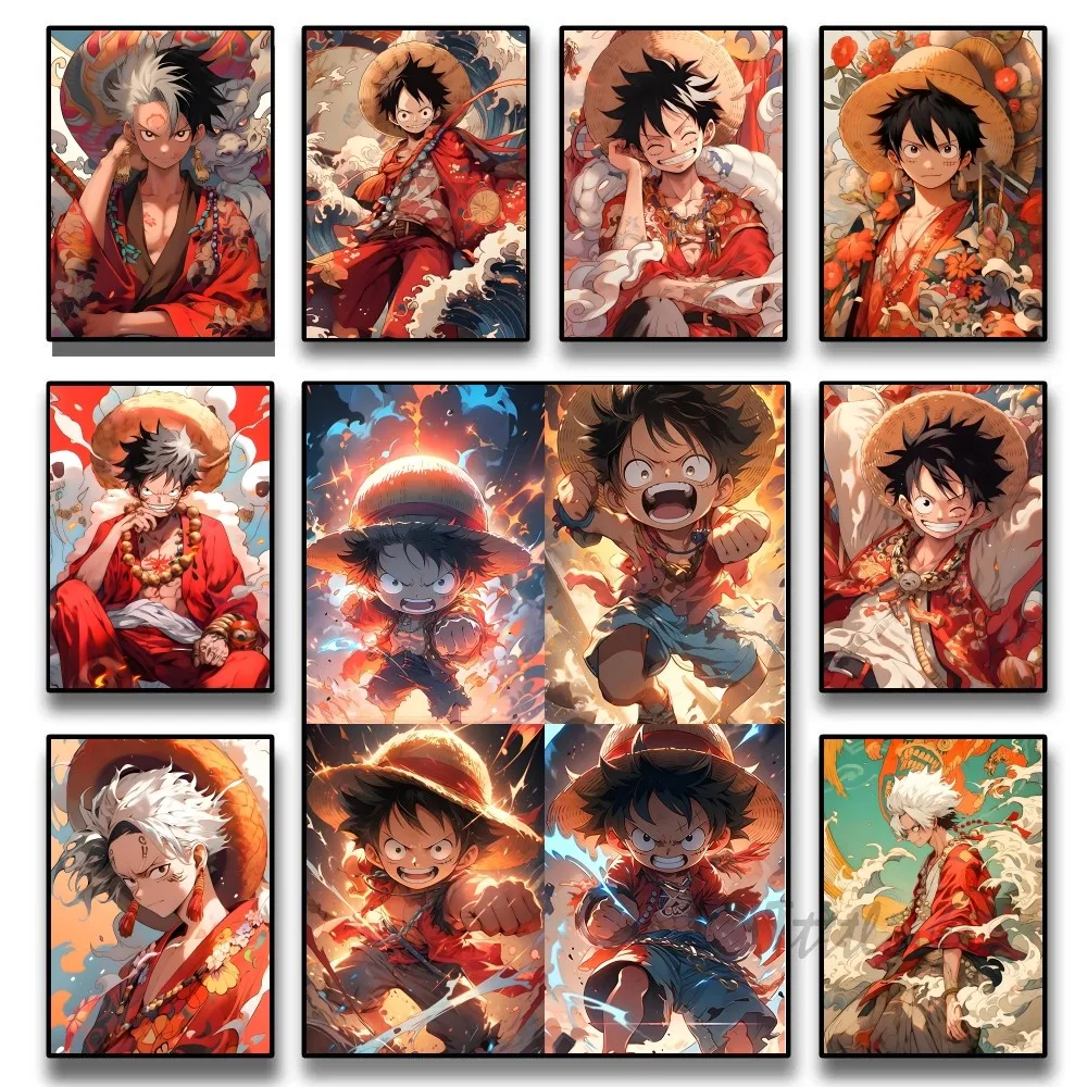 Anime Poster Paper Print Home Living Room Bedroom Entrance Bar Restaurant Cafe Art O-ONE L-Luffy P-PIECE Painting Decoration
Anime Poster Paper Print Home Living Room Bedroom Entrance Bar Restaurant Cafe Art O-ONE L-Luffy P-PIECE Painting Decoration