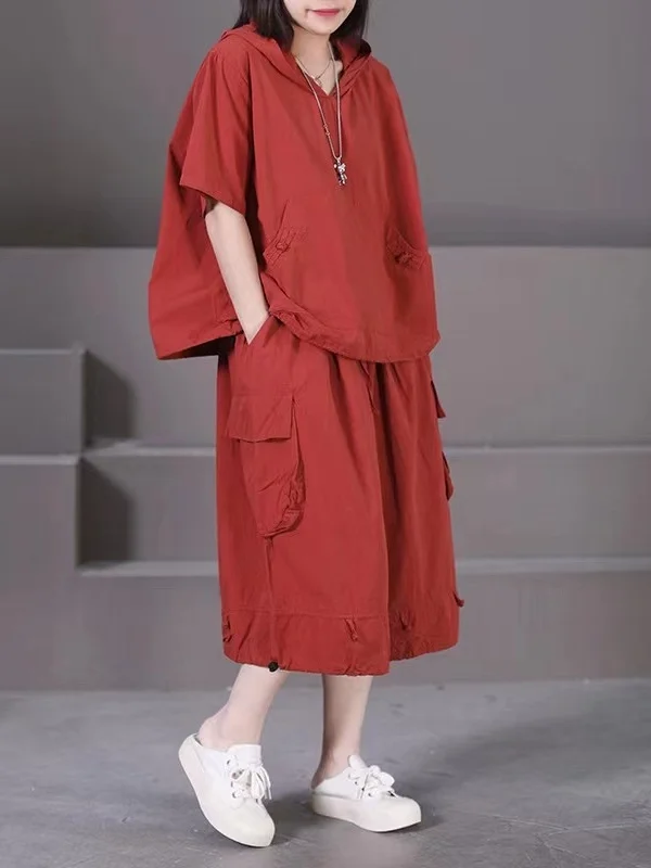 plus Size Women's Casual Wide Leg Pants Set Summer Slimming Korean Loose Faionable Two Piece Set Cotton Material
plus Size Women's Casual Wide Leg Pants Set Summer Slimming Korean Loose Faionable Two Piece Set Cotton Material