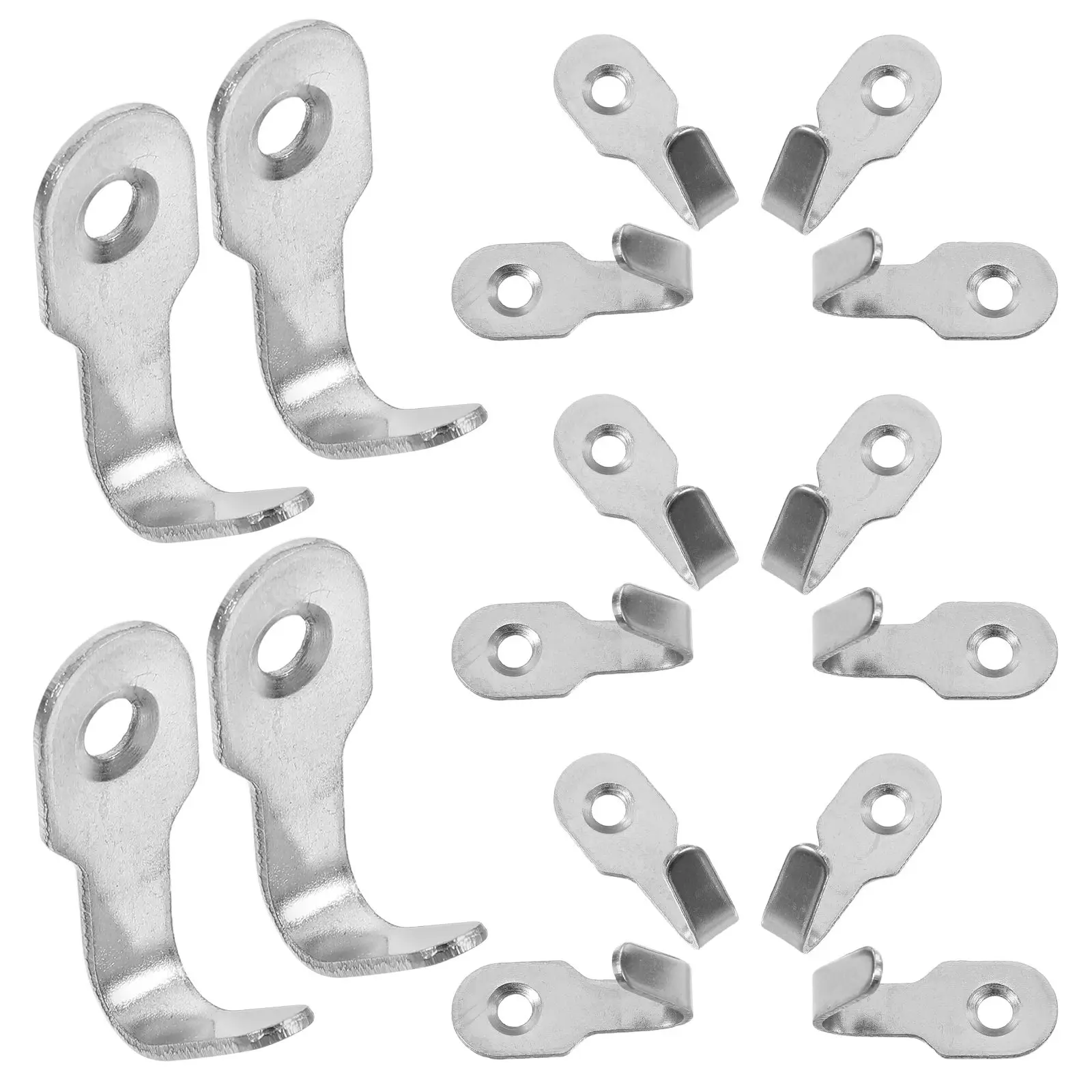 20 Pcs Mini Stainless Steel Kitchen Bathroom Closet Hanger Key Hooks Utensil Hanger Wall Hooks Space Saving Design
20 Pcs Mini Stainless Steel Kitchen Bathroom Closet Hanger Key Hooks Utensil Hanger Wall Hooks Space Saving Design