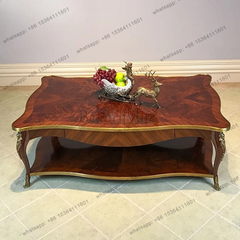English neoclassical coffee table castle living room coffee table villa mansion copper furniture
English neoclassical coffee table castle living room coffee table villa mansion copper furniture
