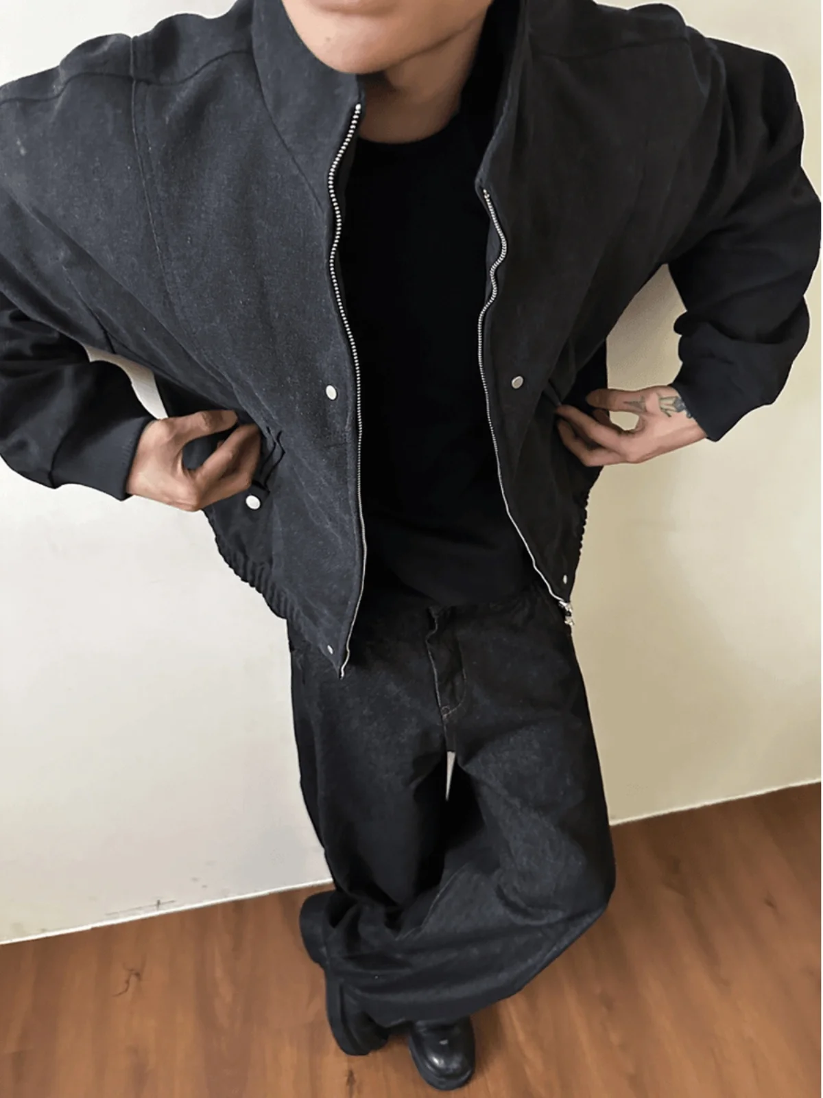 Cleanfit Harington Waed Canvas Jaet Men's Spring Autumn Deconstructed American Retro Workwear Outerwear Loose Fit
Cleanfit Harington Waed Canvas Jaet Men's Spring Autumn Deconstructed American Retro Workwear Outerwear Loose Fit