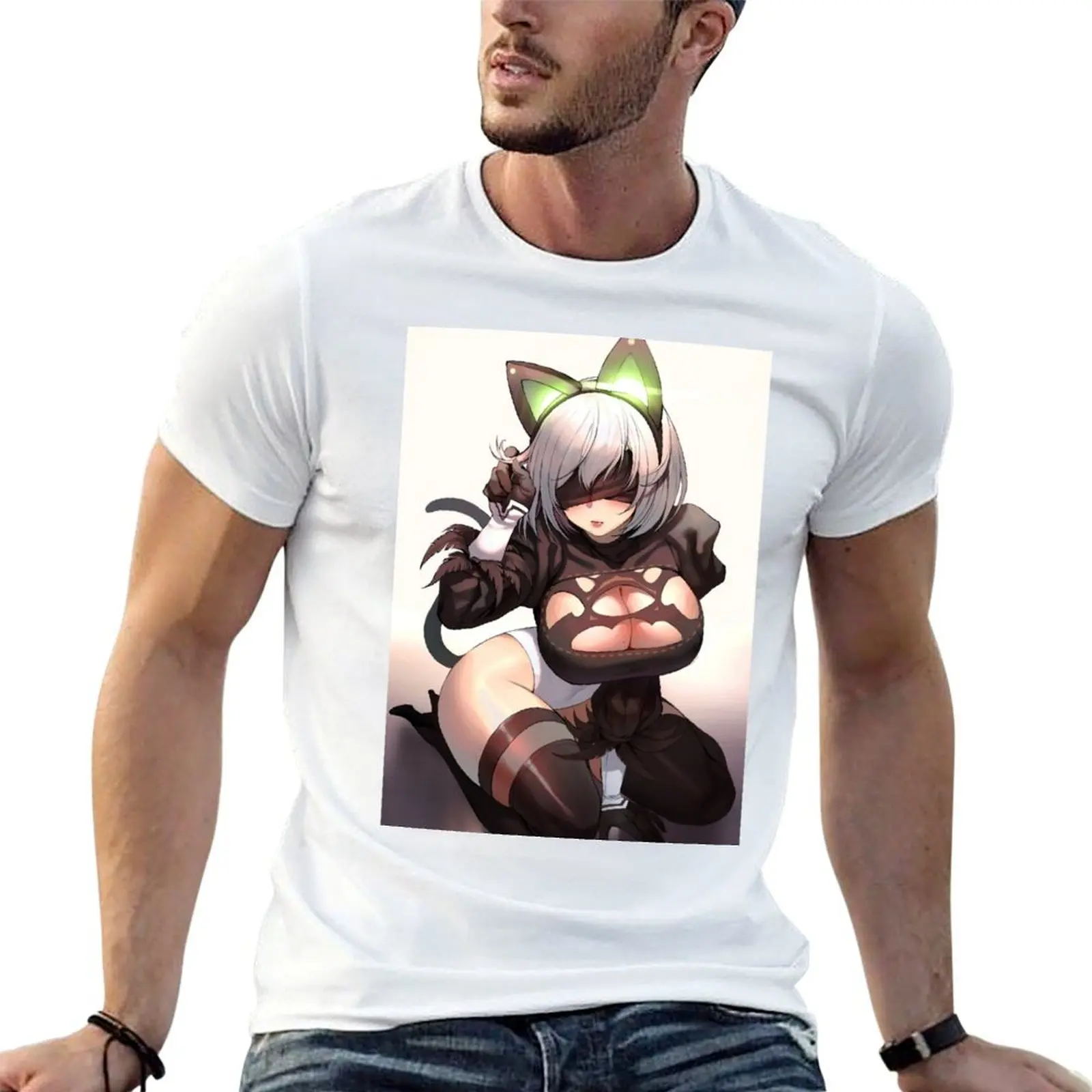 Catgirl Yorha 2B T-Shirt funny t shirts man cotton t shirt pack T-Shirt
Catgirl Yorha 2B T-Shirt funny t shirts man cotton t shirt pack T-Shirt