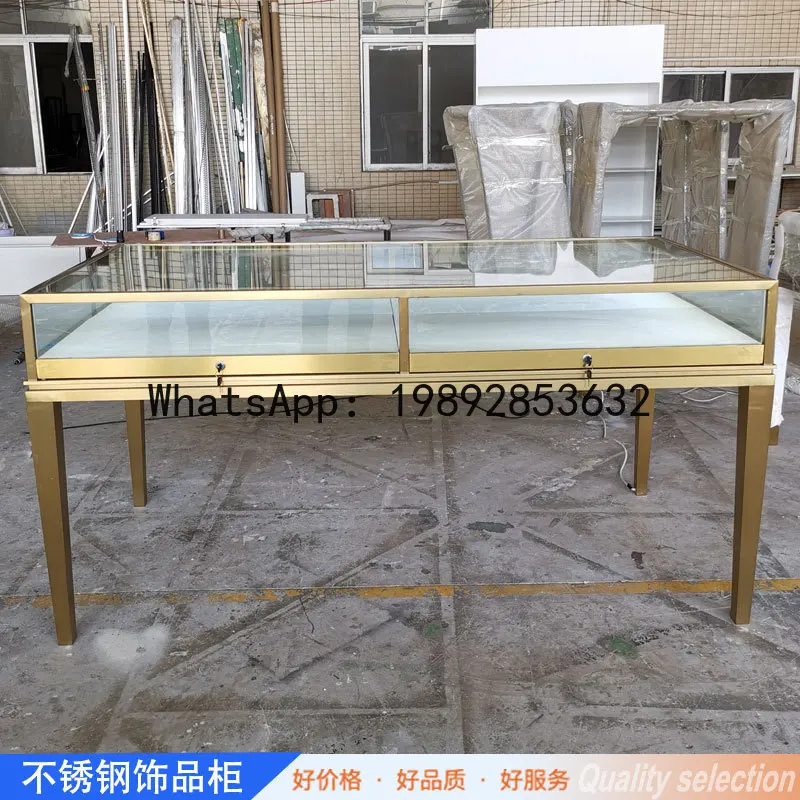 CZ Stainless Steel Jewelry Display Cabinet Watch Antique Silver Jewelry Display Cabinet Transparent Glass Display Cabinet
CZ Stainless Steel Jewelry Display Cabinet Watch Antique Silver Jewelry Display Cabinet Transparent Glass Display Cabinet