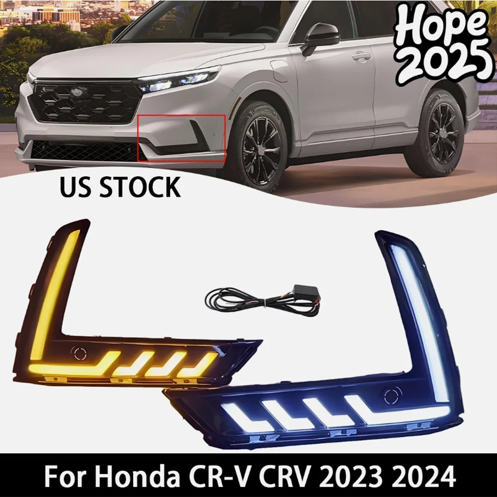 Светодиодные дневные ходовые огни для Honda CRV CR-V 2023 2024, DRL, динамические указатели поворота, противотуманные фары, белые, желтые, синие аксессуары
Светодиодные дневные ходовые огни для Honda CRV CR-V 2023 2024, DRL, динамические указатели поворота, противотуманные фары, белые, желтые, синие аксессуары