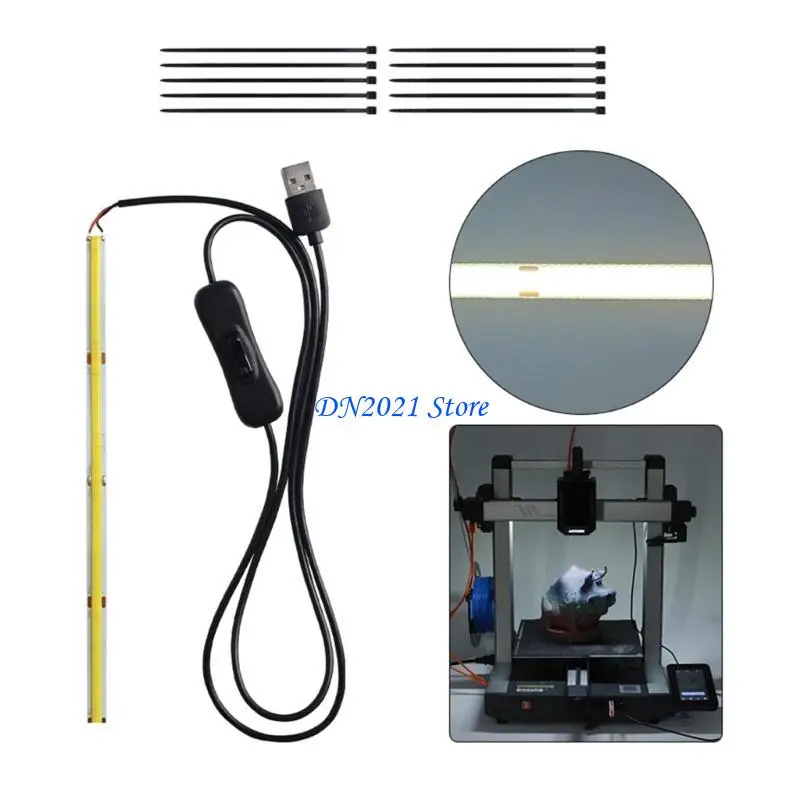 F3KE LED Light Strips with USB Connection for Kobra3 LED Light 5V Lighting Lamp 3D Printer Components High Illuminations
F3KE LED Light Strips with USB Connection for Kobra3 LED Light 5V Lighting Lamp 3D Printer Components High Illuminations