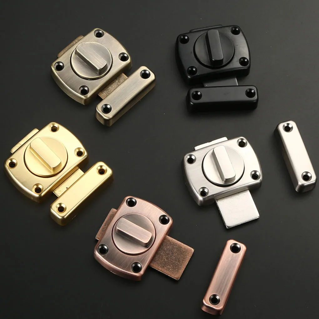 2PCS Home Security Latch Rotate Bolt Latch Gate Latches Door Slide Lock Twist Rotating Barrel Lock For Bathroom Toilet Door Lock
2PCS Home Security Latch Rotate Bolt Latch Gate Latches Door Slide Lock Twist Rotating Barrel Lock For Bathroom Toilet Door Lock