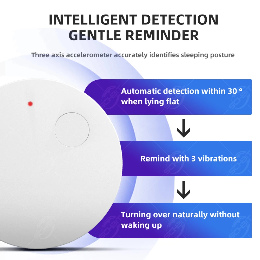 Sleep Posture Correction Device Physical Intervention Snoring Cessation Supine Snoring Prevention Comfortable Snore Stopper
Sleep Posture Correction Device Physical Intervention Snoring Cessation Supine Snoring Prevention Comfortable Snore Stopper
