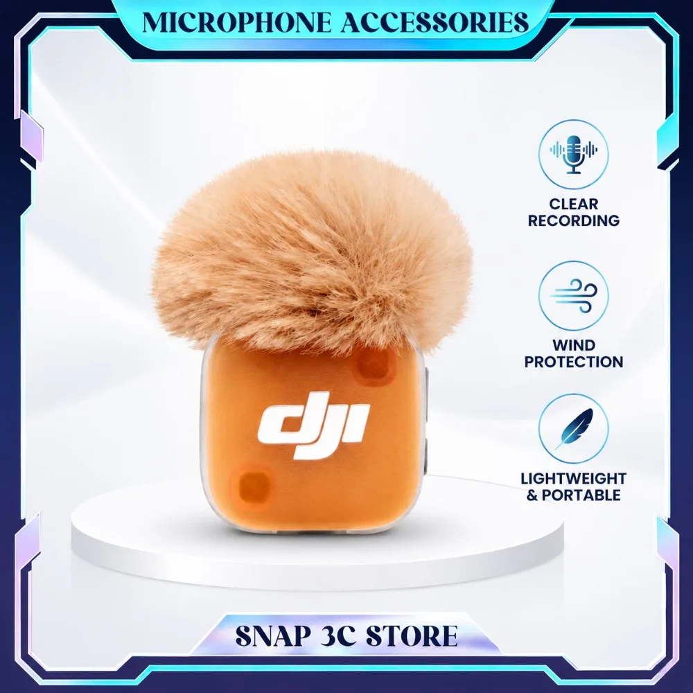 Magnetic Front Cover for DJI Mic Mini 2 Multi-Colored Windproof Deadcat Wireless Microphone Protective Replacement Accessories
Magnetic Front Cover for DJI Mic Mini 2 Multi-Colored Windproof Deadcat Wireless Microphone Protective Replacement Accessories