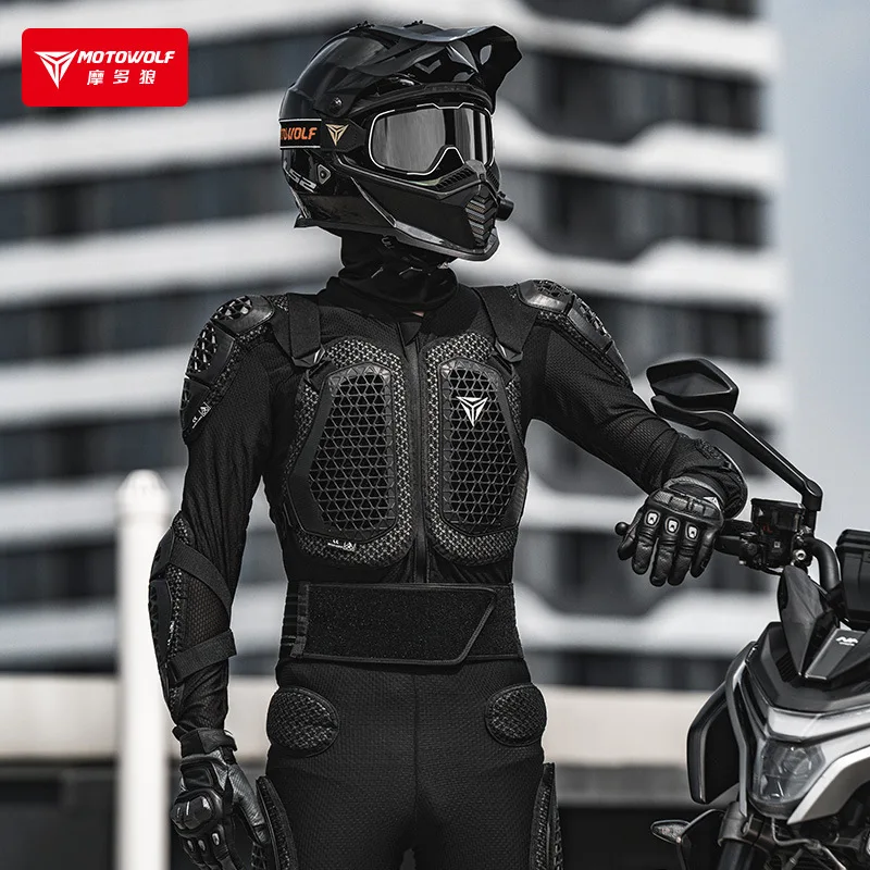 MOTOWOLF Motorcycle Jacket Men Moto Body Armor Motocross Racing Jacket CE Approval Motorbike Moto Protection Gears
MOTOWOLF Motorcycle Jacket Men Moto Body Armor Motocross Racing Jacket CE Approval Motorbike Moto Protection Gears
