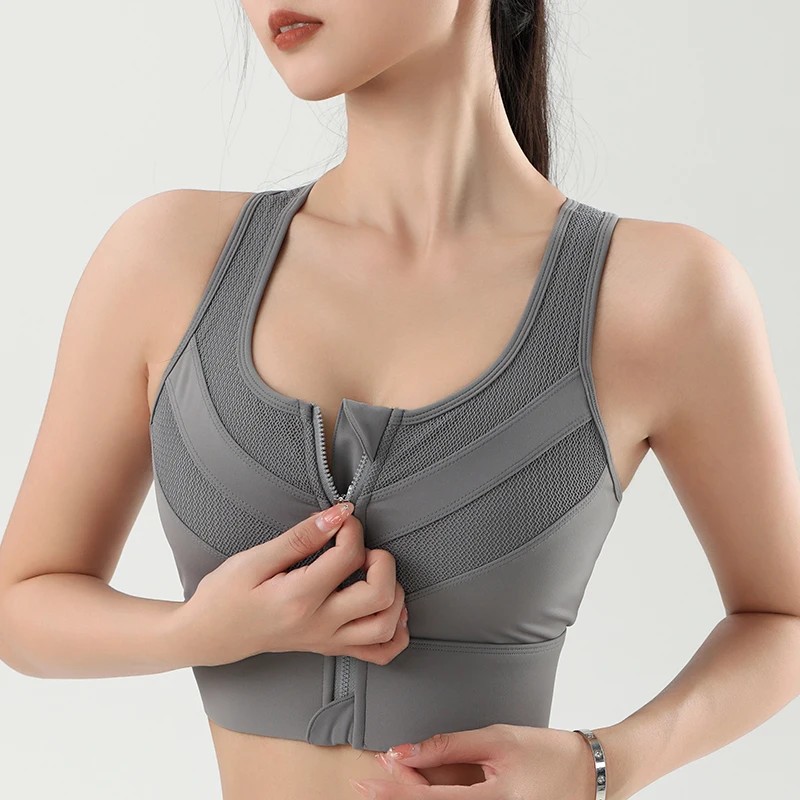 4XL Женская Спортивная майка для фитнеса, бюстгальтер на молнии для йоги, удобные противоударные подставки для йоги, облегающий Топ большого размера 3XL
4XL Женская Спортивная майка для фитнеса, бюстгальтер на молнии для йоги, удобные противоударные подставки для йоги, облегающий Топ большого размера 3XL