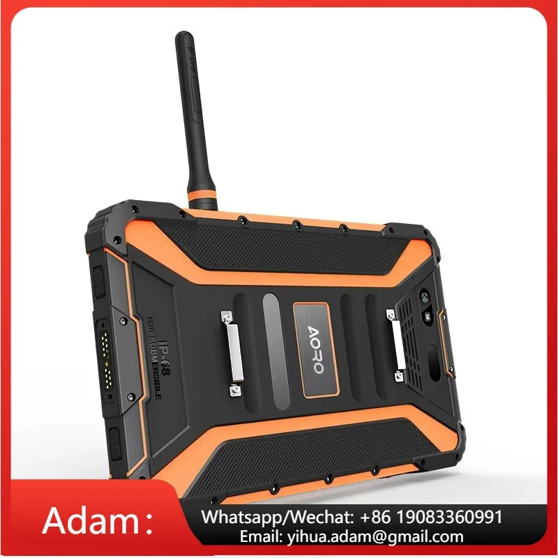 Aoro Industrial IP68 Tablet Android 12 HD+1920x1200 Explosion Proof Tablet VHF/UHF Band PTT Rugged Tablet
Aoro Industrial IP68 Tablet Android 12 HD+1920x1200 Explosion Proof Tablet VHF/UHF Band PTT Rugged Tablet