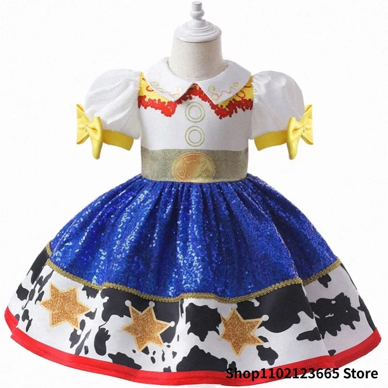 Niñas Lightyear Cartoon Cow Short Skirt Costume Stage Performance Party Dress Anime Cosplay Cute Dress Children's Clothing 2026
Niñas Lightyear Cartoon Cow Short Skirt Costume Stage Performance Party Dress Anime Cosplay Cute Dress Children's Clothing 2026