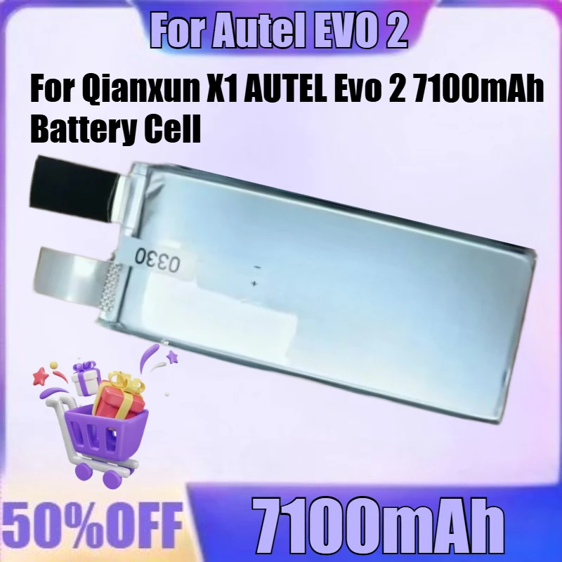 New for Qianxun X1 AUTEL Evo 2 7100mAh Battery Cell
New for Qianxun X1 AUTEL Evo 2 7100mAh Battery Cell