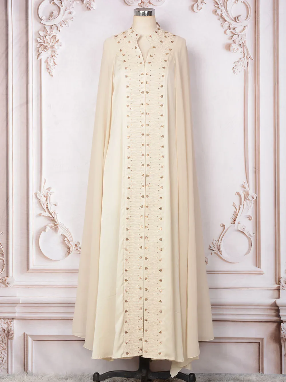 UNI Fashion Muslim Women Abaya Dubai Islam Robe Djellaba Kaftan Ramadan Rope Embroidery Evening Dress Vestidos Turkey Gown
UNI Fashion Muslim Women Abaya Dubai Islam Robe Djellaba Kaftan Ramadan Rope Embroidery Evening Dress Vestidos Turkey Gown