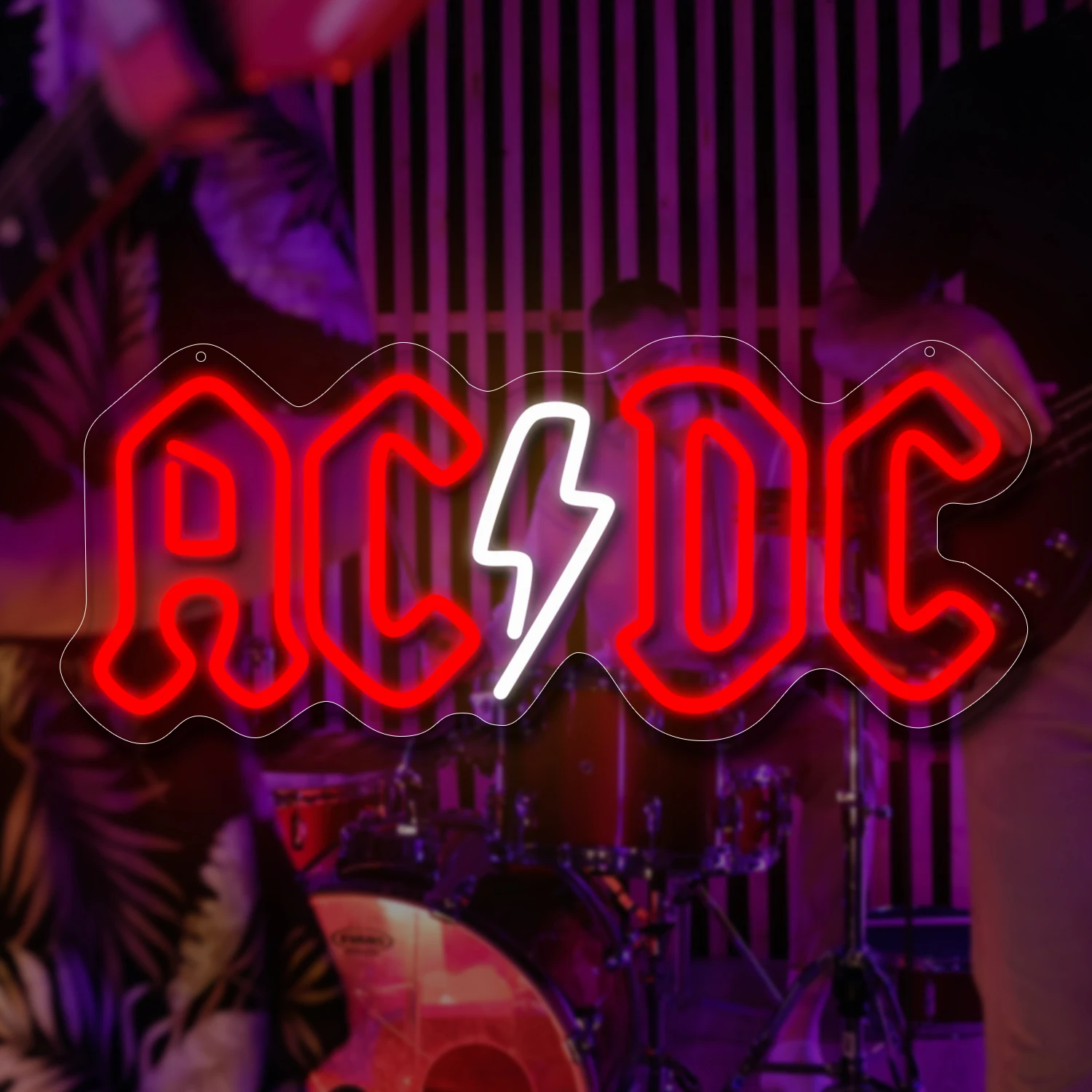 1 piece of AC/DC neon sign, AC/DC neon LED sign for ACDC band fans, bedroom, bar, club, wall art decoration, best music fan gift
1 piece of AC/DC neon sign, AC/DC neon LED sign for ACDC band fans, bedroom, bar, club, wall art decoration, best music fan gift