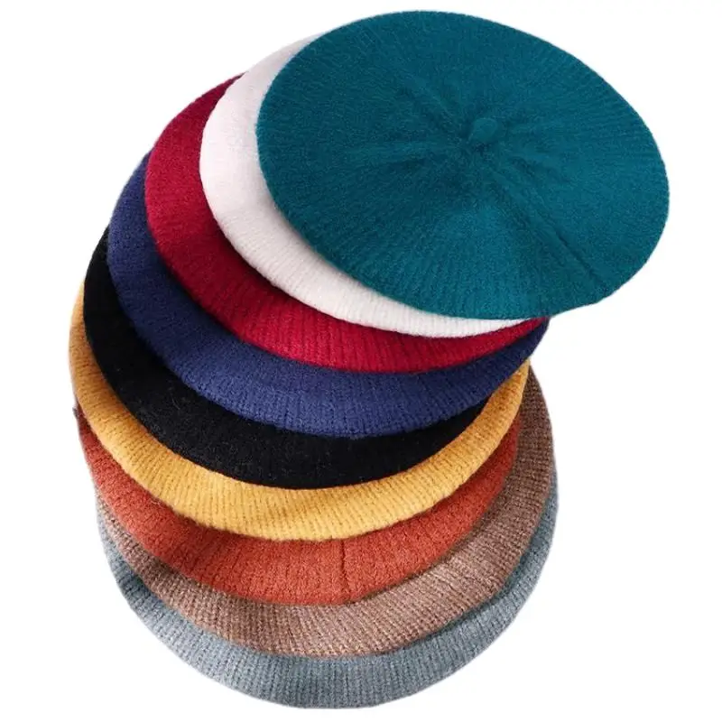 COKK Octagonal Hat Female Beret Women Autumn Winter Knitted Hats For Women Knitting Wool Big Size French Hat Gorras Solid
COKK Octagonal Hat Female Beret Women Autumn Winter Knitted Hats For Women Knitting Wool Big Size French Hat Gorras Solid