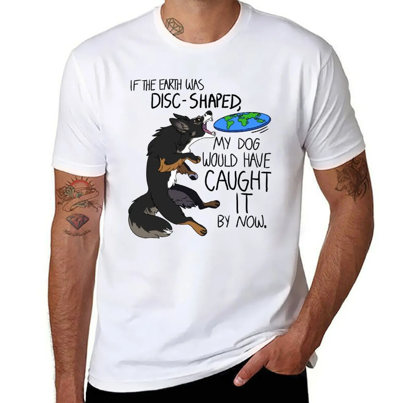 Disc Dogs Against Flat Earthers- Black T-Shirt t shirt custom print t shirts with prints T-Shirt
Disc Dogs Against Flat Earthers- Black T-Shirt t shirt custom print t shirts with prints T-Shirt