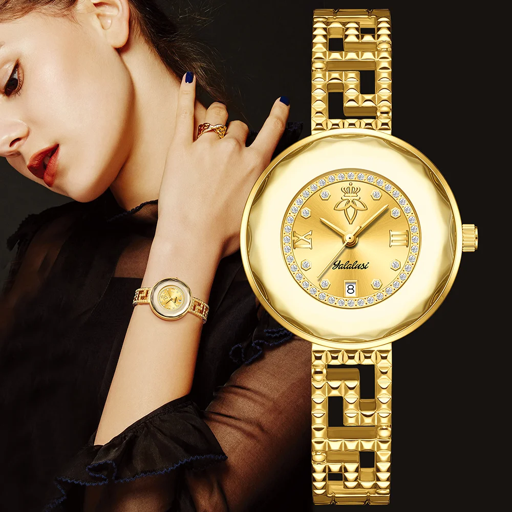 Women's Fashion Watch Brand: Round Dial Luxury Diamond-Studded Bracelet Watch Water-Resistant Quartz Timepiece Reloj mujer
Women's Fashion Watch Brand: Round Dial Luxury Diamond-Studded Bracelet Watch Water-Resistant Quartz Timepiece Reloj mujer