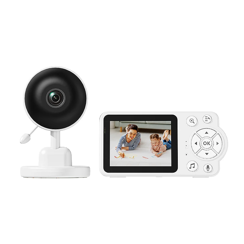 Danmini C3 2.8" Baby Monitor Camera 2.4G Wireless Night Vision Camera Security Baby Camera Monitor 2600ma WIFI Monitor White
Danmini C3 2.8" Baby Monitor Camera 2.4G Wireless Night Vision Camera Security Baby Camera Monitor 2600ma WIFI Monitor White