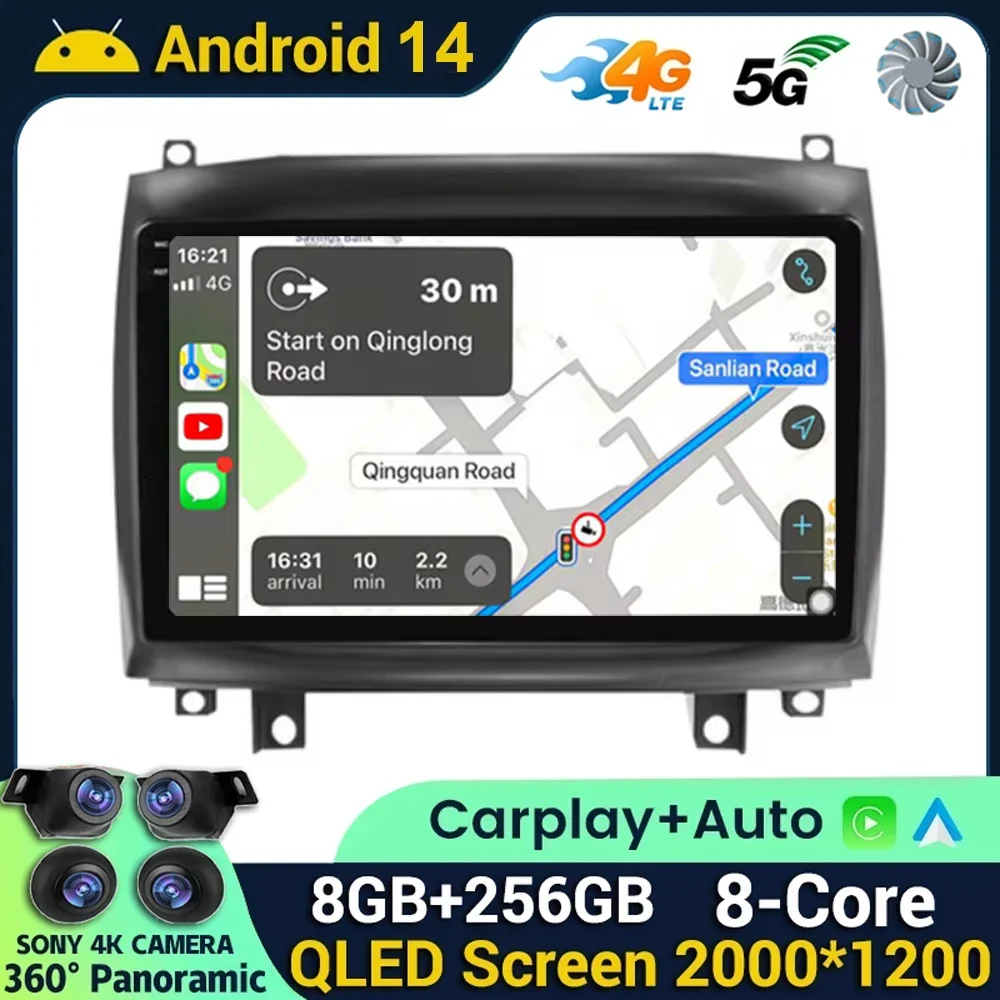 10.1inch DSP BT Android 14 For Cadillac CTS 2002-2007 SRX 2003-2009 Car Radio Multimedia Video Player Navigation GPS No 2din dvd
10.1inch DSP BT Android 14 For Cadillac CTS 2002-2007 SRX 2003-2009 Car Radio Multimedia Video Player Navigation GPS No 2din dvd