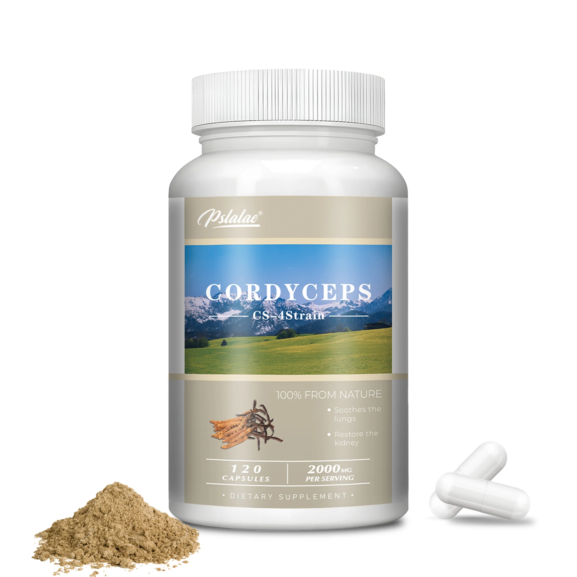 Natural Cordyceps Capsules - Supports Heart,Kidney Health,Enhance Memory and Concentration,Enhance Natural Energy,Immune Support
Natural Cordyceps Capsules - Supports Heart,Kidney Health,Enhance Memory and Concentration,Enhance Natural Energy,Immune Support
