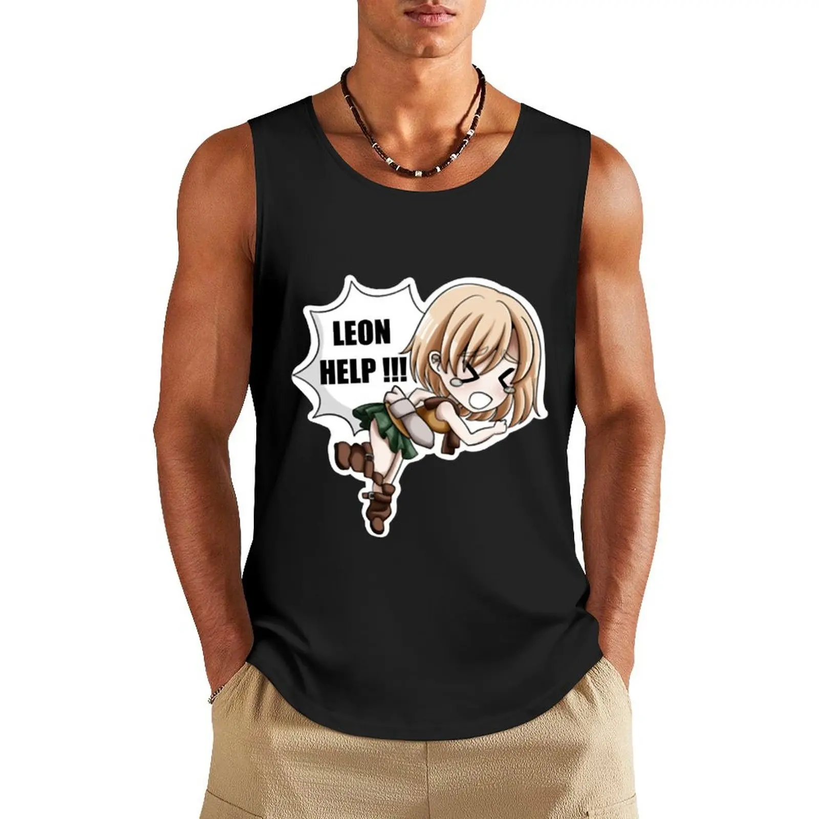 Ashley Graham RE4 Tank Top muscular man sexy clothes men sleeveless man shirts Men's gym t-shirts
Ashley Graham RE4 Tank Top muscular man sexy clothes men sleeveless man shirts Men's gym t-shirts