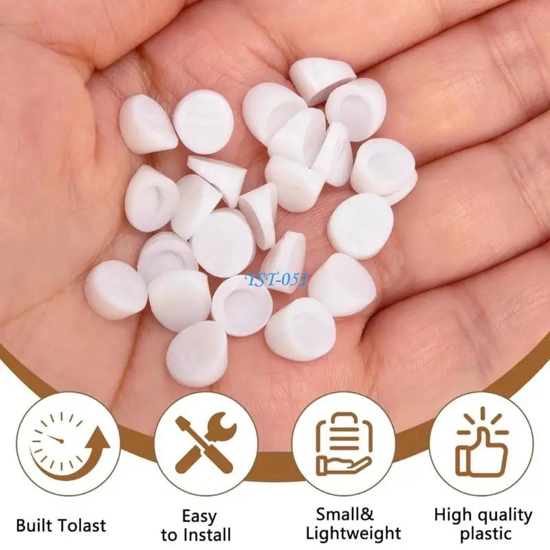 E15A 100Pcs Flexible Silicone Screw Hole Caps Frame Screw Hole Plugs Round Entry Door Plug for Furniture Frames Insert Caps
E15A 100Pcs Flexible Silicone Screw Hole Caps Frame Screw Hole Plugs Round Entry Door Plug for Furniture Frames Insert Caps