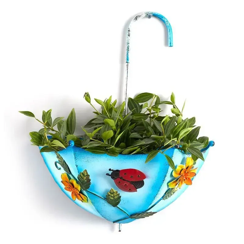 Metal Iron Crafts Hangings, Umbrella Flower Pots Hardware Crafts, Garden Pendants, Creative Metal Decorations Garden Patio Decor
Metal Iron Crafts Hangings, Umbrella Flower Pots Hardware Crafts, Garden Pendants, Creative Metal Decorations Garden Patio Decor