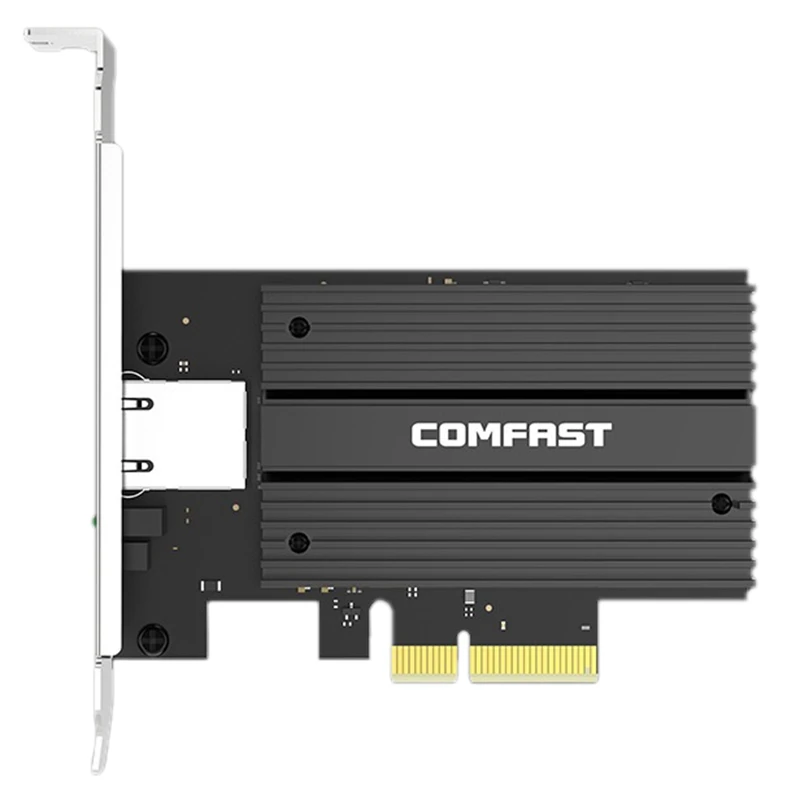 COMFAST Gigabit Gaming PCIE Network Card High-Speed Built-in Desktop RJ45 Interface Network Card Receiver
COMFAST Gigabit Gaming PCIE Network Card High-Speed Built-in Desktop RJ45 Interface Network Card Receiver