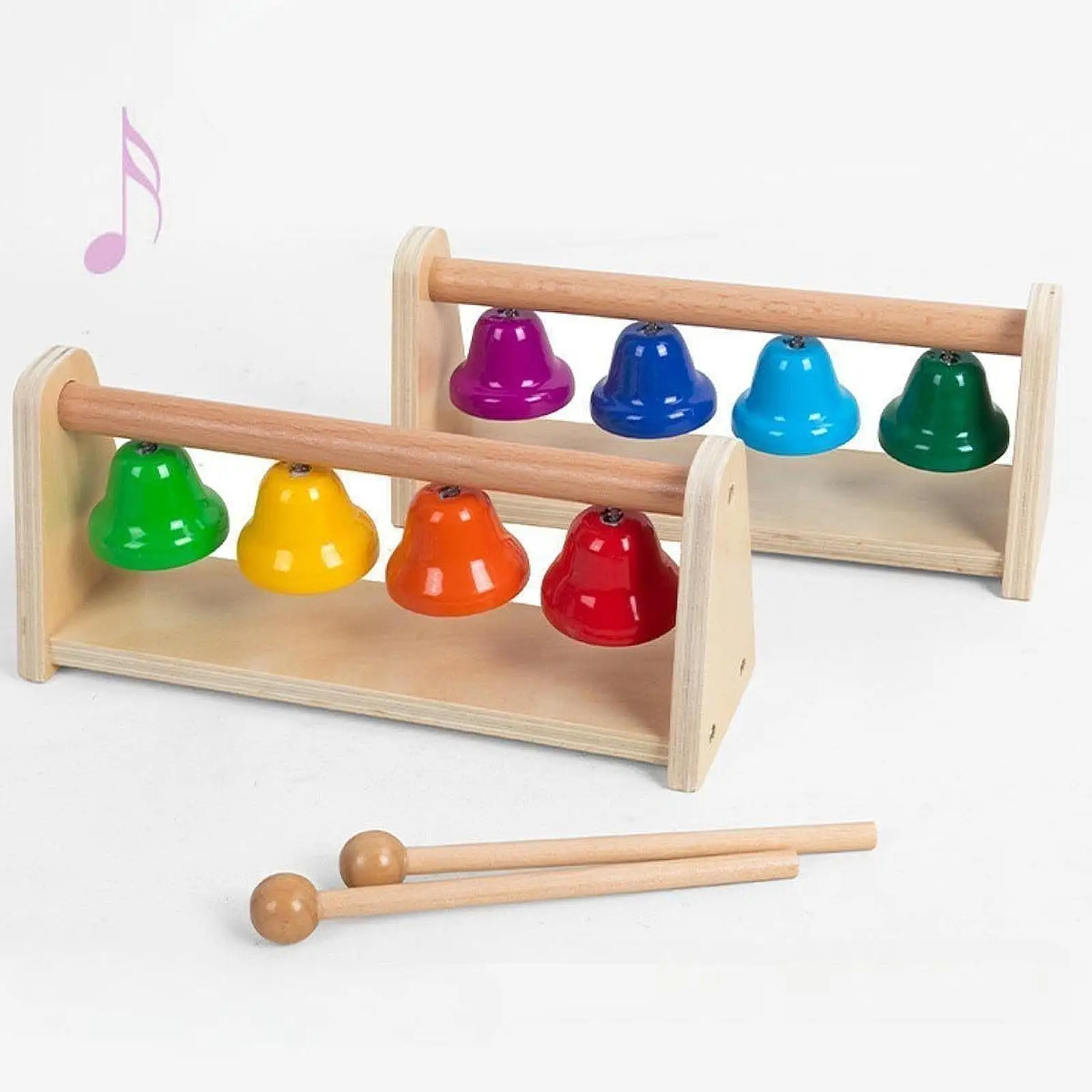 8 Note Hand Bells Colorful Music Percussion Instrument Early Educational Toys for Wedding Party Chorus Classroom Kids Adults
8 Note Hand Bells Colorful Music Percussion Instrument Early Educational Toys for Wedding Party Chorus Classroom Kids Adults