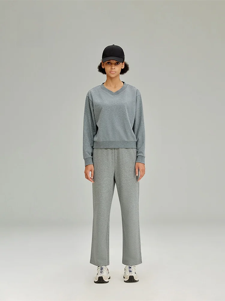 Свободная толстовка с капюшоном и V-образным вырезом, черная, женская, осенняя новинка, спортивная, удобная, из смесового хлопка и полиэстера, с длинными рукавами
Свободная толстовка с капюшоном и V-образным вырезом, черная, женская, осенняя новинка, спортивная, удобная, из смесового хлопка и полиэстера, с длинными рукавами