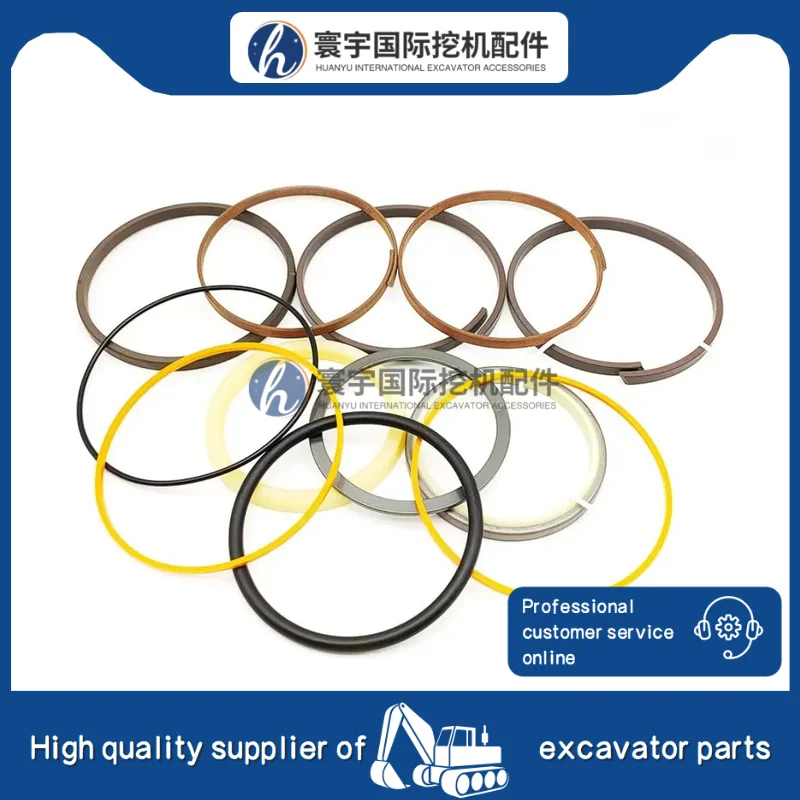 Комплект уплотнений цилиндра стрелы, совместимый с сервировочным комплектом Volvo EC210 EC210LC, детали экскаватора
Комплект уплотнений цилиндра стрелы, совместимый с сервировочным комплектом Volvo EC210 EC210LC, детали экскаватора