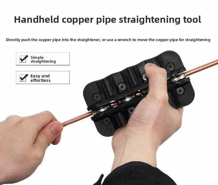 Copper pipe straightener, automotive oil pipe, air conditioning pipe straightener, copper pipe repairer
Copper pipe straightener, automotive oil pipe, air conditioning pipe straightener, copper pipe repairer
