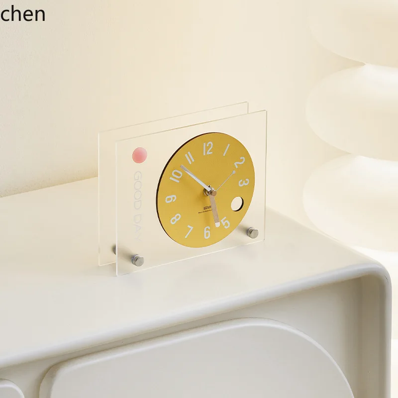 Zml creative minimalist desktop ornament - bedroom table clock, entryway tv cabinet clock decoration
Zml creative minimalist desktop ornament - bedroom table clock, entryway tv cabinet clock decoration