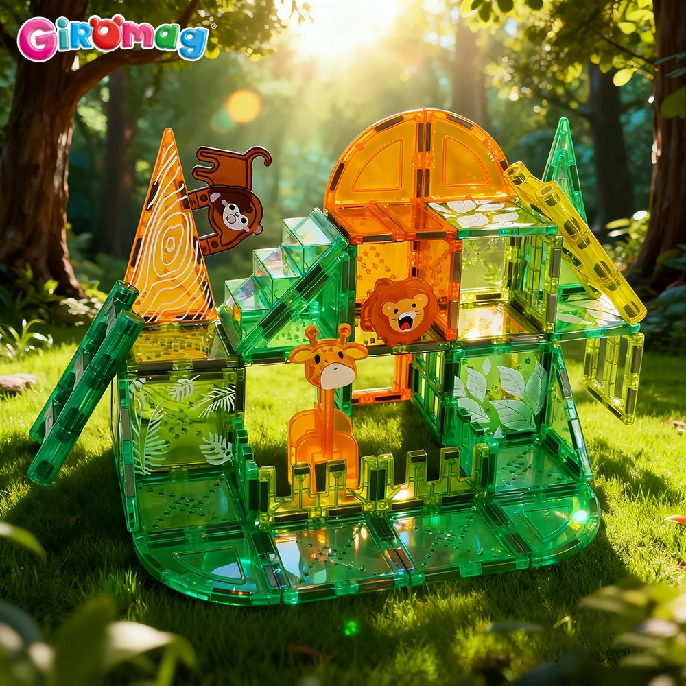 GIROMAG 80PCS Magnetic Blocks Set with Ocean Animals Premium STEM Educational Construction Toys for Children Boys Girls Ages 3+
GIROMAG 80PCS Magnetic Blocks Set with Ocean Animals Premium STEM Educational Construction Toys for Children Boys Girls Ages 3+