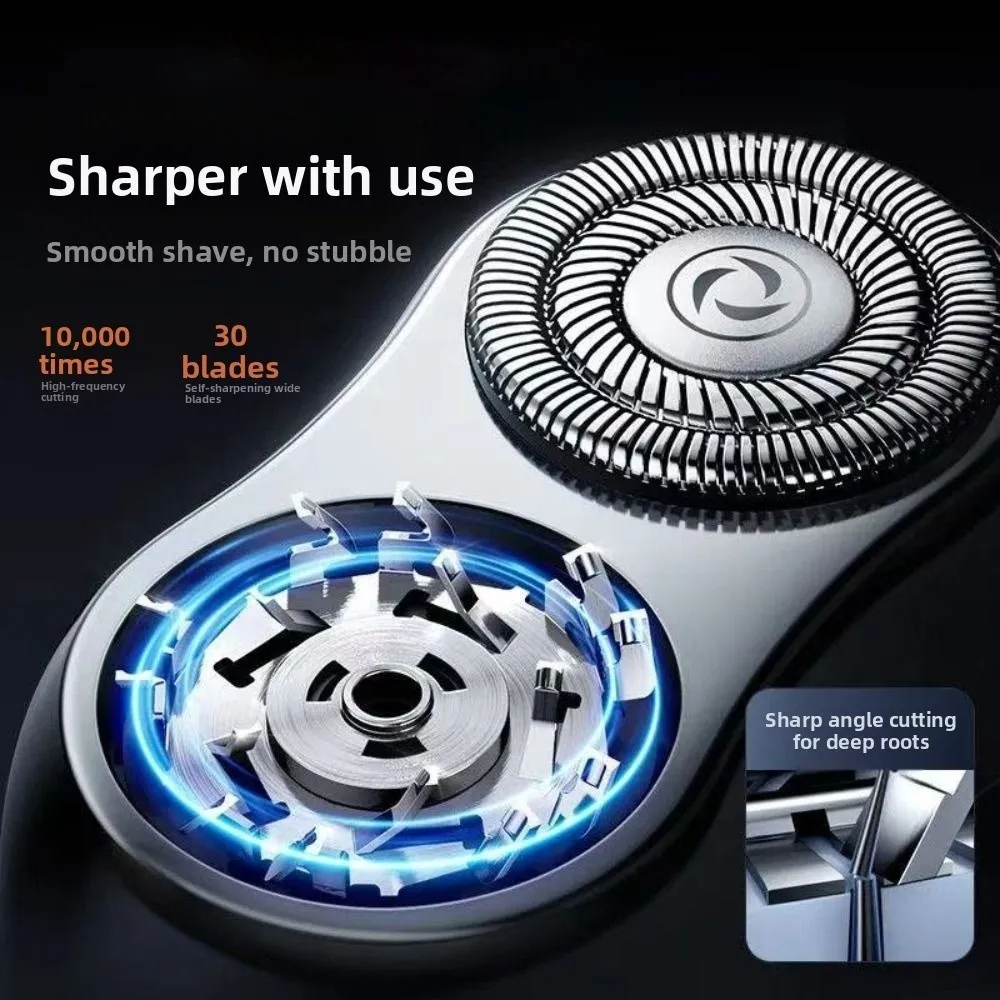 Portable Mini Electric Shaver Magnetic Rechargeable Men's Shaver Machine Waterproof Facial Beard Trimmer Beard Maintenance
Portable Mini Electric Shaver Magnetic Rechargeable Men's Shaver Machine Waterproof Facial Beard Trimmer Beard Maintenance