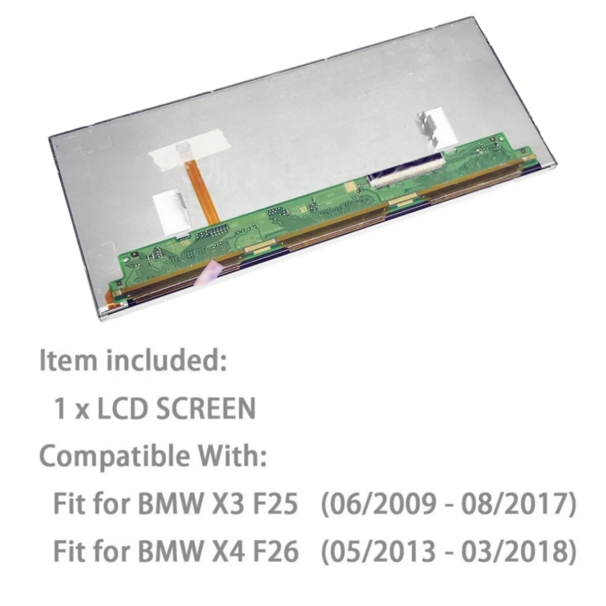 8.8" LCD Screen Assembly for BMW X3 X4 F25 F26 NBT EVO NAVI Display screen
8.8" LCD Screen Assembly for BMW X3 X4 F25 F26 NBT EVO NAVI Display screen