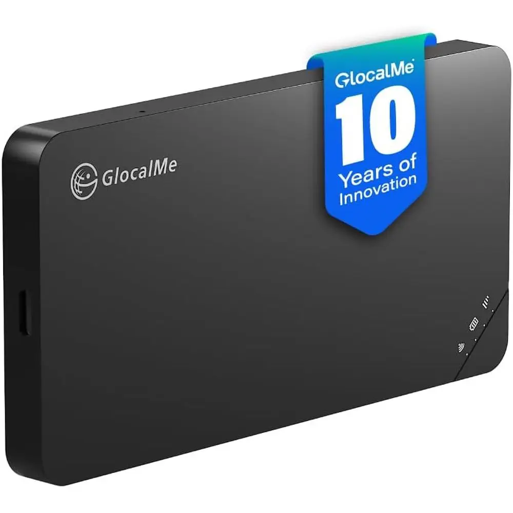4G LTE Mobile Hotspot, Portable Travel Device, Supports 10 Devices, Global 1GB Data for 90 Days
4G LTE Mobile Hotspot, Portable Travel Device, Supports 10 Devices, Global 1GB Data for 90 Days