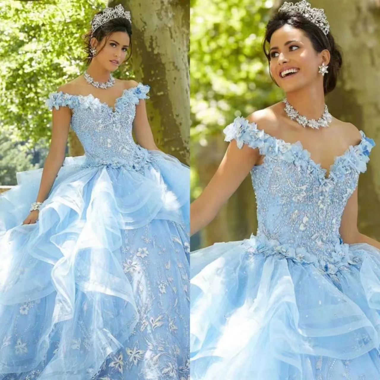 Gorgeous Ball Gown Quinceanera Dresses For Women Sequins Appliques Bridal Gowns Slim Fit Off-Shoulder Party Prom Dresses
Gorgeous Ball Gown Quinceanera Dresses For Women Sequins Appliques Bridal Gowns Slim Fit Off-Shoulder Party Prom Dresses
