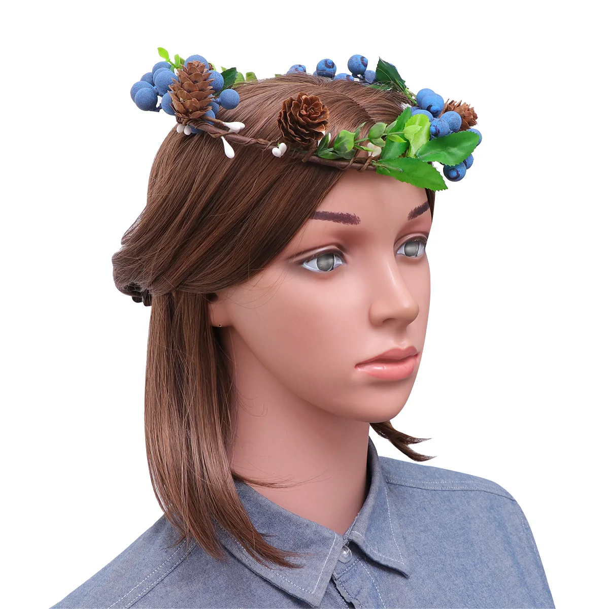 Christmas Wreath Berry Headb Headpiece Wedding Hair Accessories Bridal Decor Premium Cloth One Size
Christmas Wreath Berry Headb Headpiece Wedding Hair Accessories Bridal Decor Premium Cloth One Size