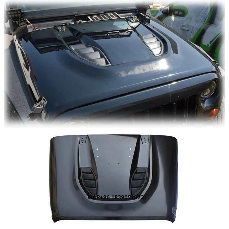 Spedking 10th Anniversary Style Engine Bonnet Car Hood for JK Wrangler 2007-2017 Car Hood
Spedking 10th Anniversary Style Engine Bonnet Car Hood for JK Wrangler 2007-2017 Car Hood