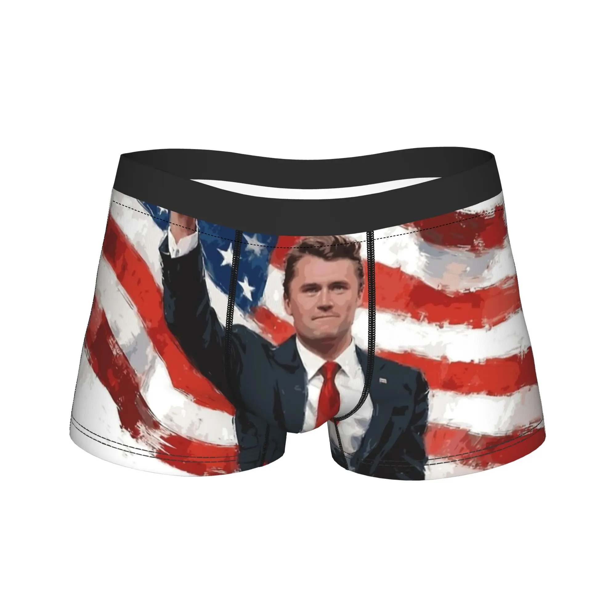 Нижнее белье Charlie Kirk с американским флагом, новые трусы-боксеры с принтом для мужчин, шорты-боксеры больших размеров с 3D чехлом
Нижнее белье Charlie Kirk с американским флагом, новые трусы-боксеры с принтом для мужчин, шорты-боксеры больших размеров с 3D чехлом