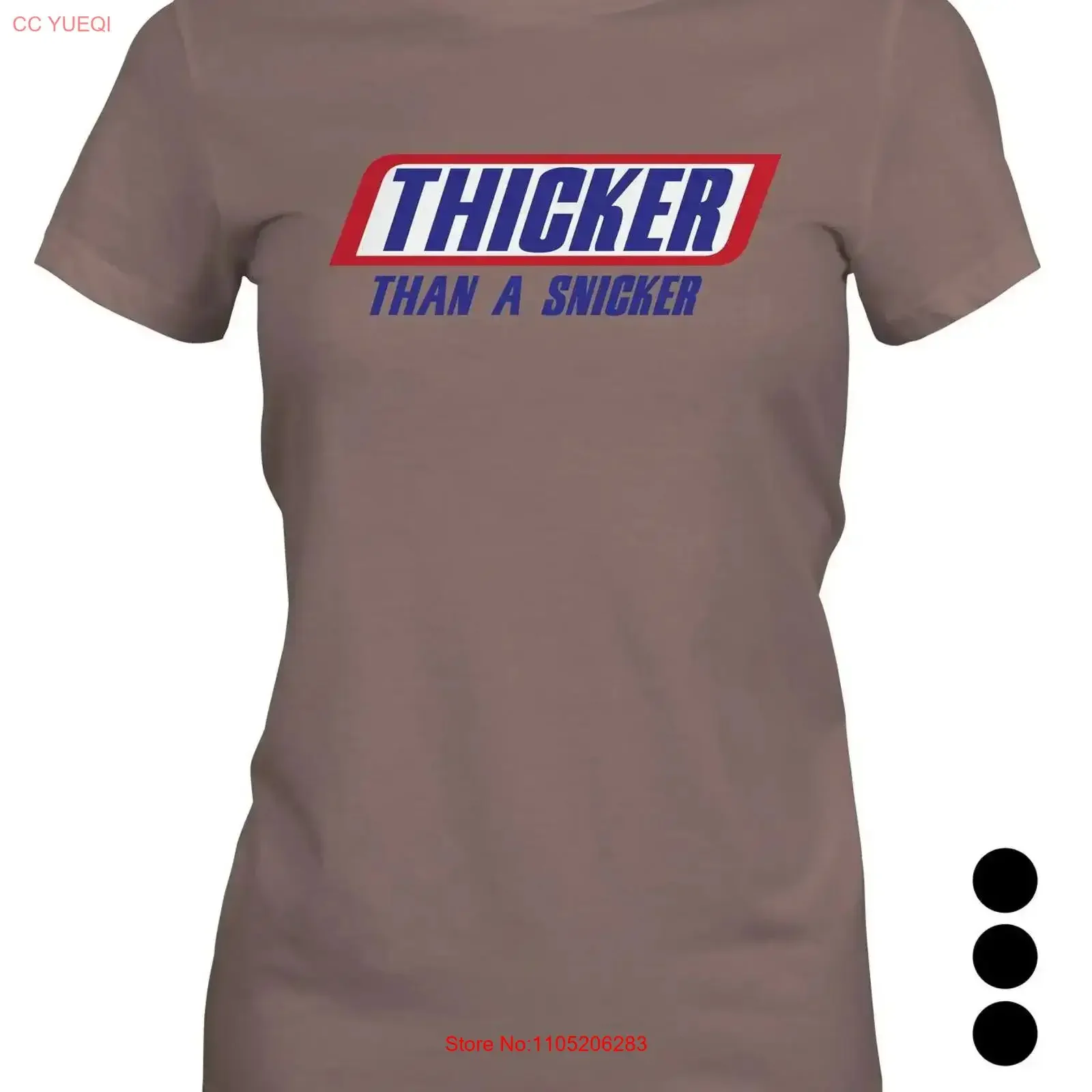 Thicker Than A Snicker Woman's Fitted T shirt vintage Washed fashion Soft Top For Everyday Wear Casual Unisex Comfortable
Thicker Than A Snicker Woman's Fitted T shirt vintage Washed fashion Soft Top For Everyday Wear Casual Unisex Comfortable