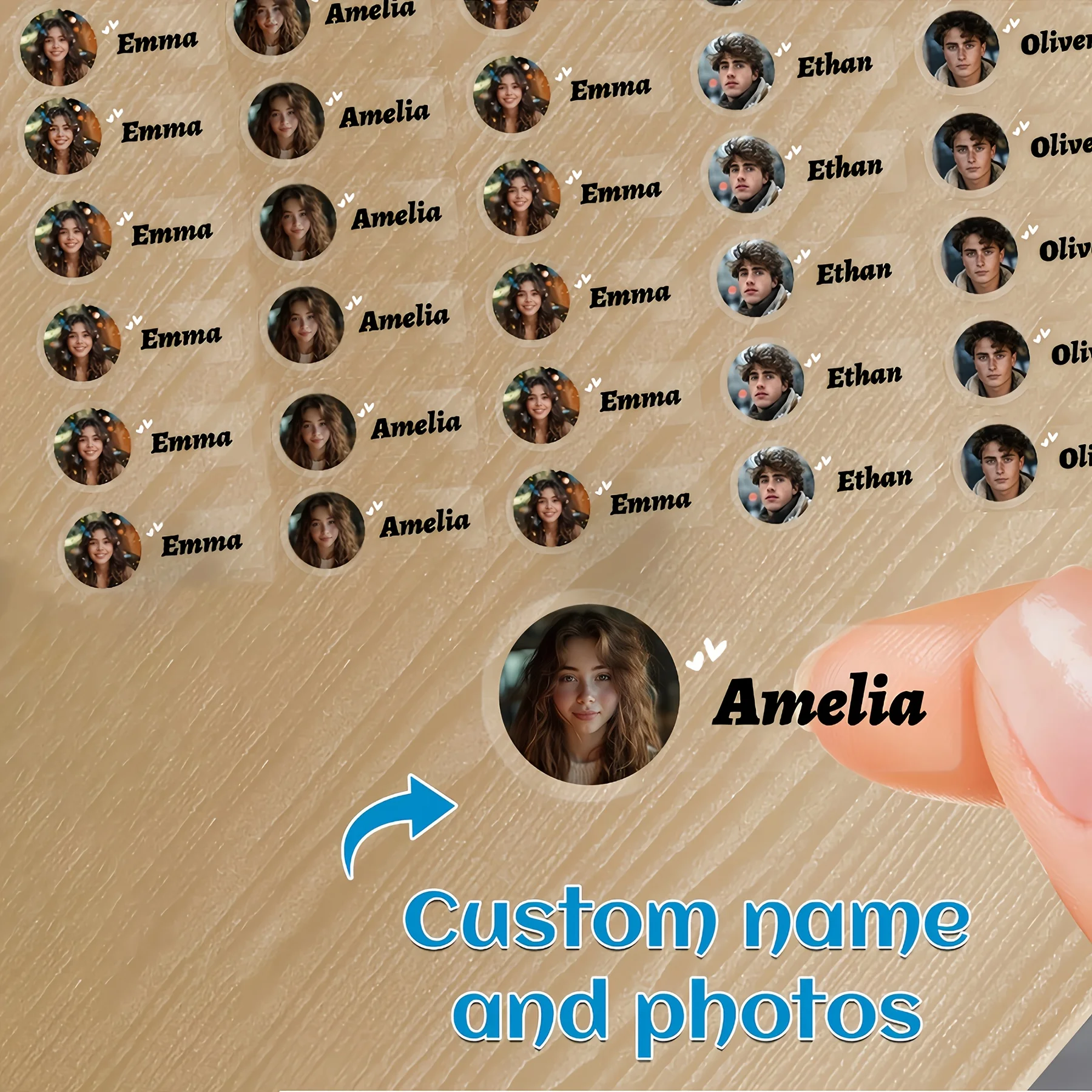 Custom Name Photo Clear Desk Stickers Wear Resistant Removable Decor for Water Bottles Notebooks Phones School
Custom Name Photo Clear Desk Stickers Wear Resistant Removable Decor for Water Bottles Notebooks Phones School
