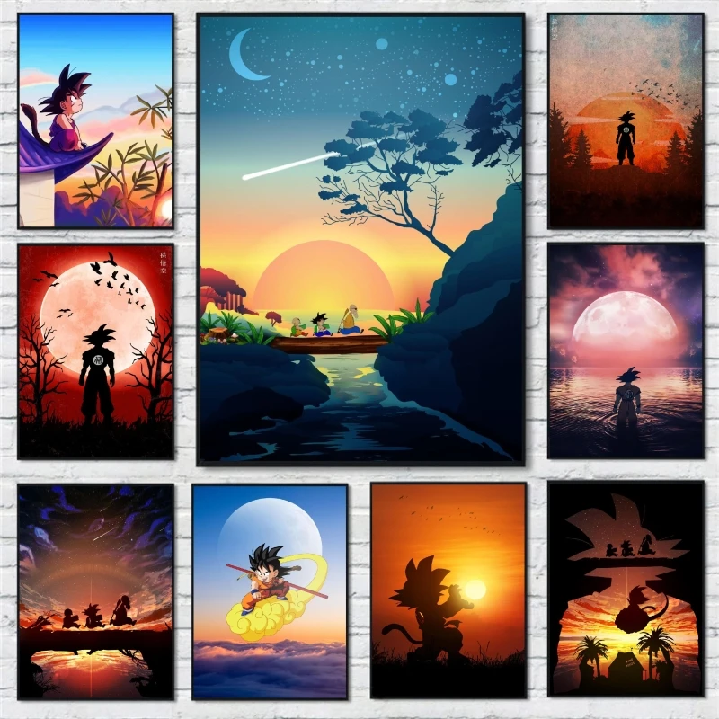 Japanese Anime Dragon Ball Z HD Goku Childhood Poster Canvas Painting Wall Art Living Room Decoration Picture Child Gifts
Japanese Anime Dragon Ball Z HD Goku Childhood Poster Canvas Painting Wall Art Living Room Decoration Picture Child Gifts