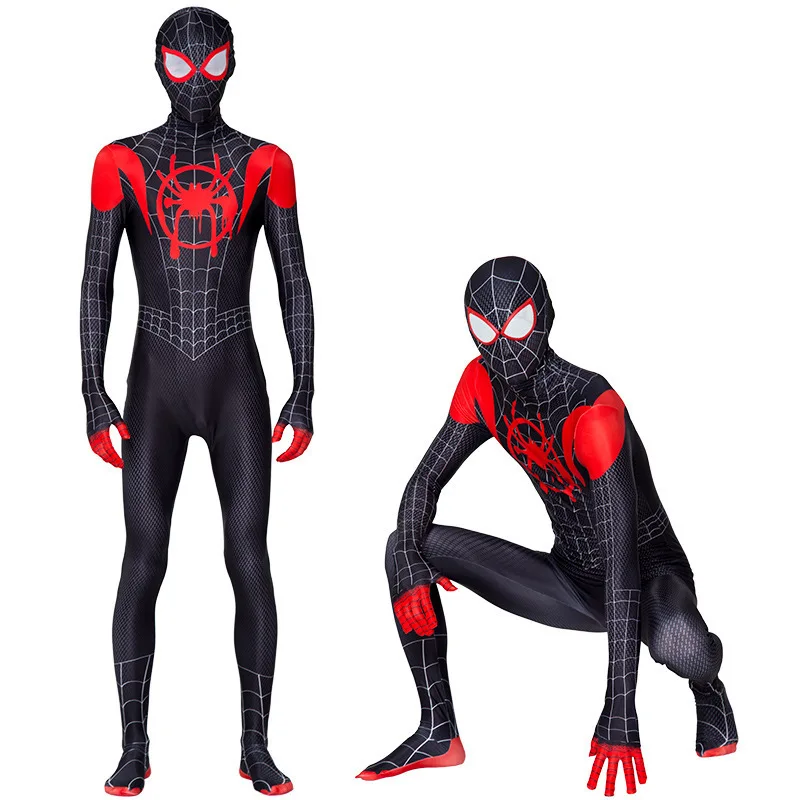 Miles Spider Hero Cosplay Bodysuit Superhero Jumpsuit Outfit Halloween Carnival Party Stage Performance Apparel Clothing Event
Miles Spider Hero Cosplay Bodysuit Superhero Jumpsuit Outfit Halloween Carnival Party Stage Performance Apparel Clothing Event