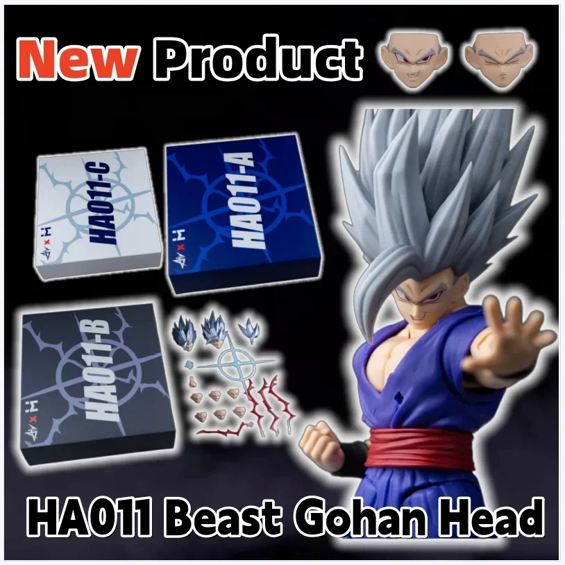 In Stock Air HM Studio HA011 Dragon Ball Son Gohan Beast Head Accessories Headsculpt Anime Action Figures Toys Collection Gift
In Stock Air HM Studio HA011 Dragon Ball Son Gohan Beast Head Accessories Headsculpt Anime Action Figures Toys Collection Gift