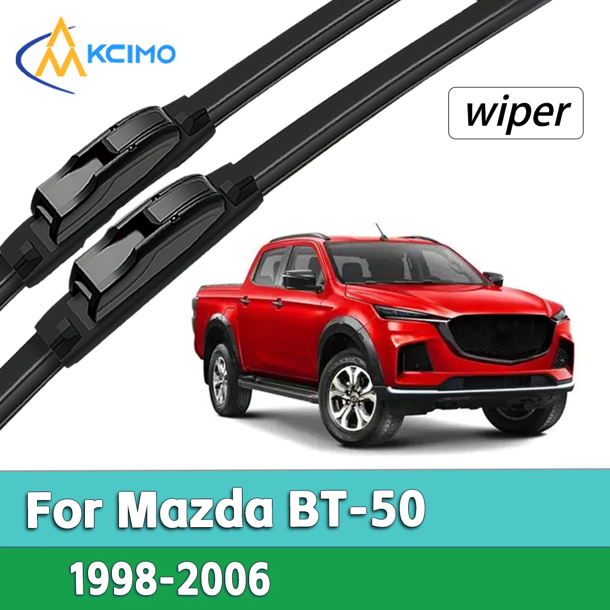 Vehicle Front Wiper Blades For Mazda BT-50 1998-2006 Front Windshield Wiper Soft Rubber Frameless
Vehicle Front Wiper Blades For Mazda BT-50 1998-2006 Front Windshield Wiper Soft Rubber Frameless
